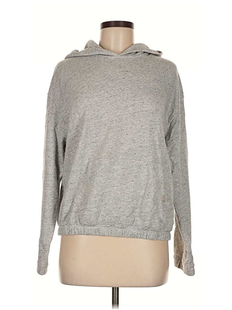 Pre-owned Monrow Sweatshirt In Gray