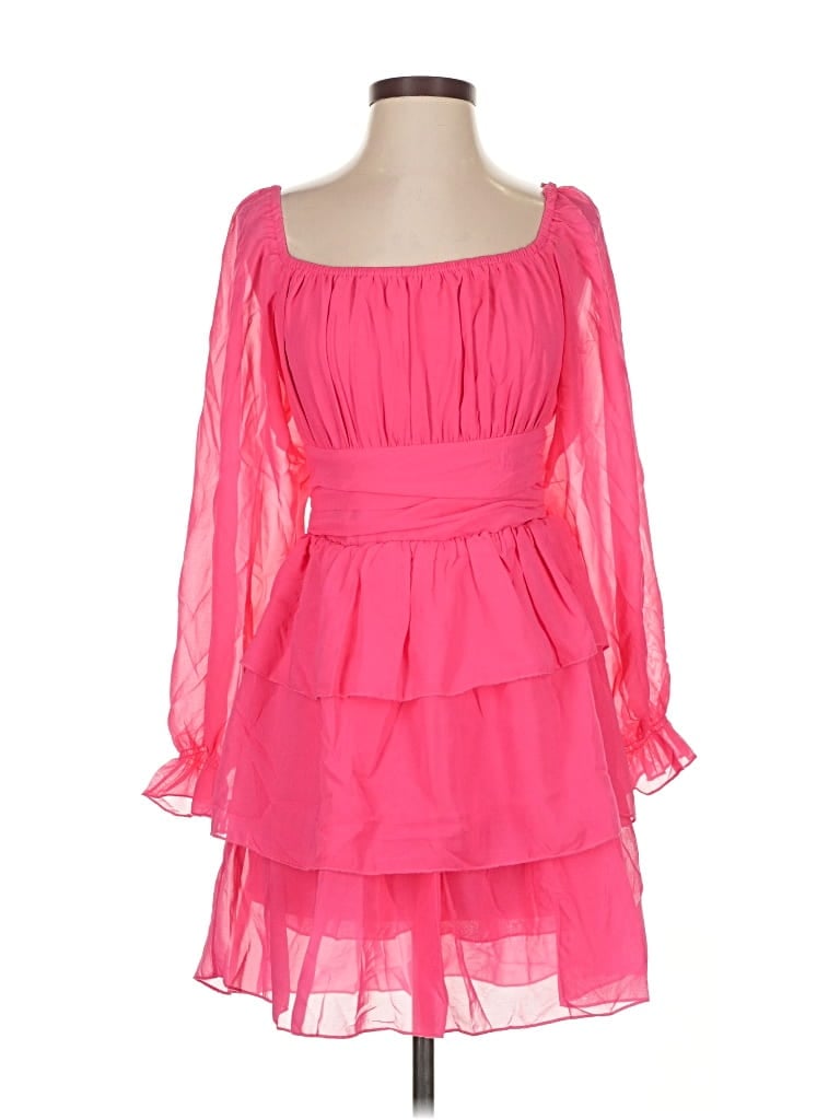 Pre-owned Assorted Brands Cocktail Dress In Pink