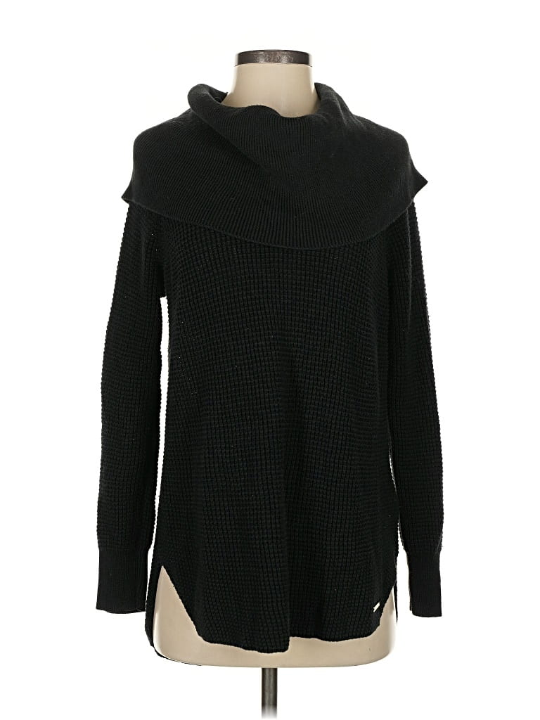 Pre-owned Michael Michael Kors Turtleneck Sweater In Black