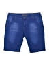 Bamboo Solid Blue Denim Shorts Size 7 - photo 1
