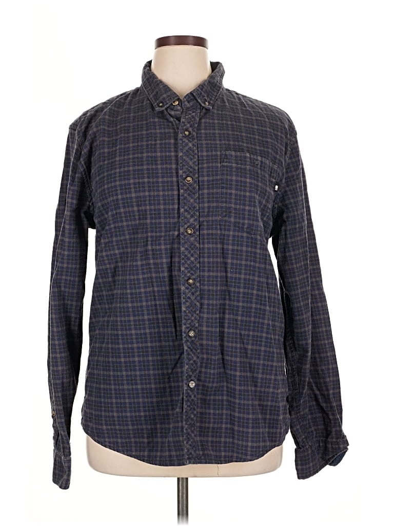 Click to view more detailed imagery on our partner's website Pre-owned Brooklyn Industries Long Sleeve Button Down Shirt In Blue