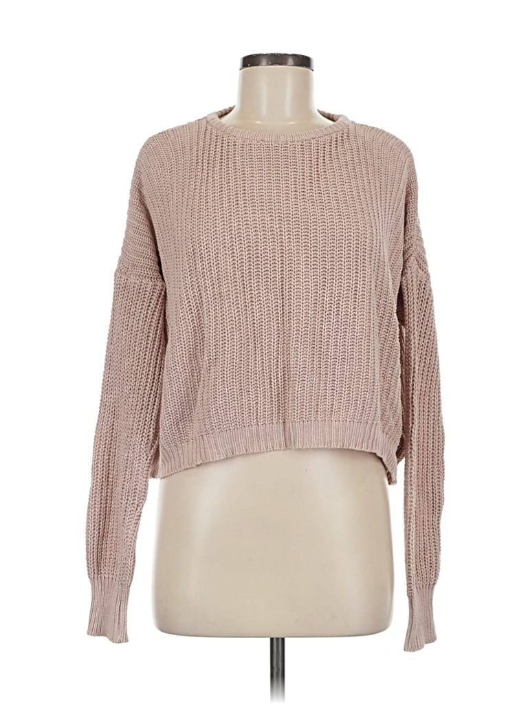 Pre-owned Brandy Melville Pullover Sweater In Brown
