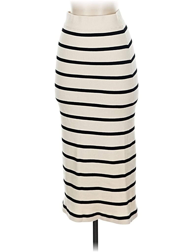 H&M Pre-owned Casual Skirt In White