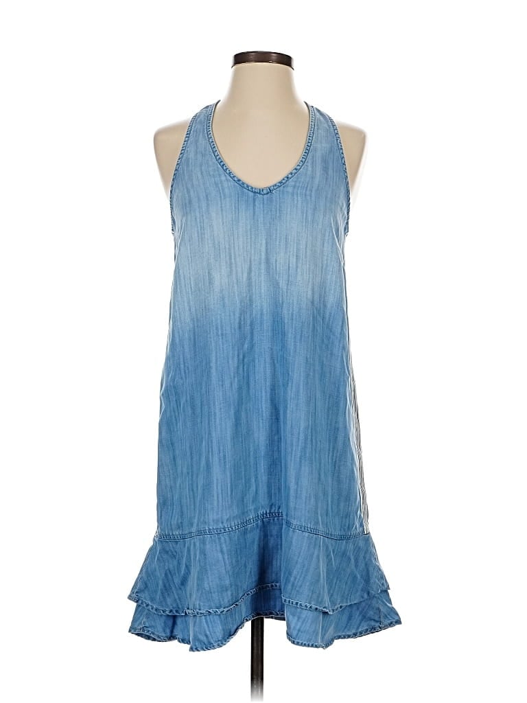 Pre-owned Bella Dahl Casual Dress In Blue