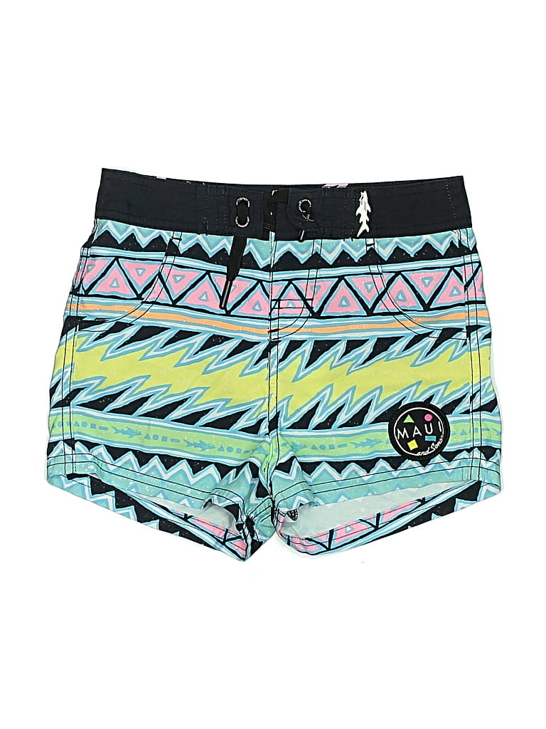 Pre-owned Maui And Sons Board Shorts In Blue