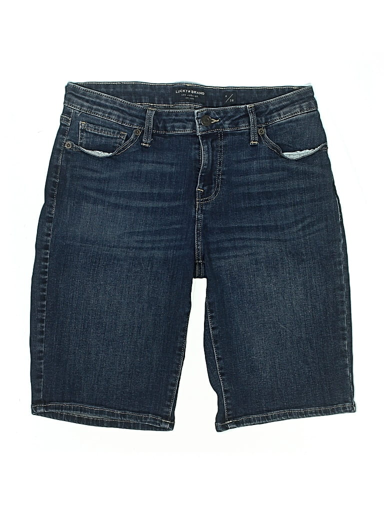 Pre-owned Lucky Brand Denim Shorts In Blue