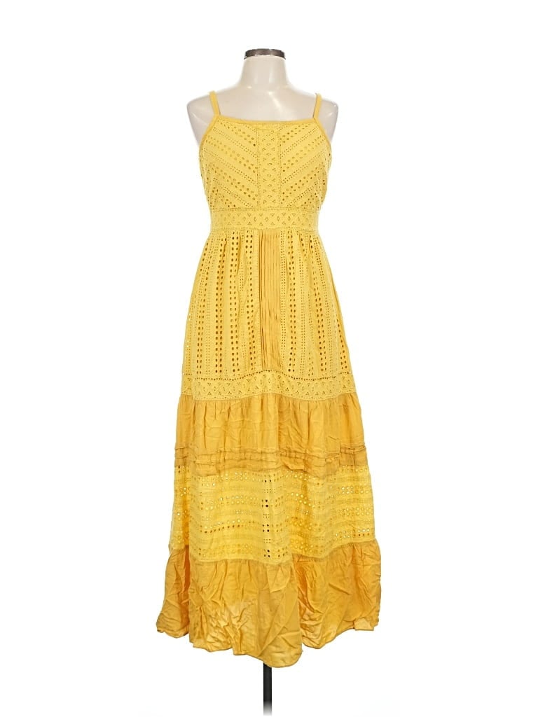 Click to view more detailed imagery on our partner's website Pre-owned Adelyn Rae Casual Dress In Yellow