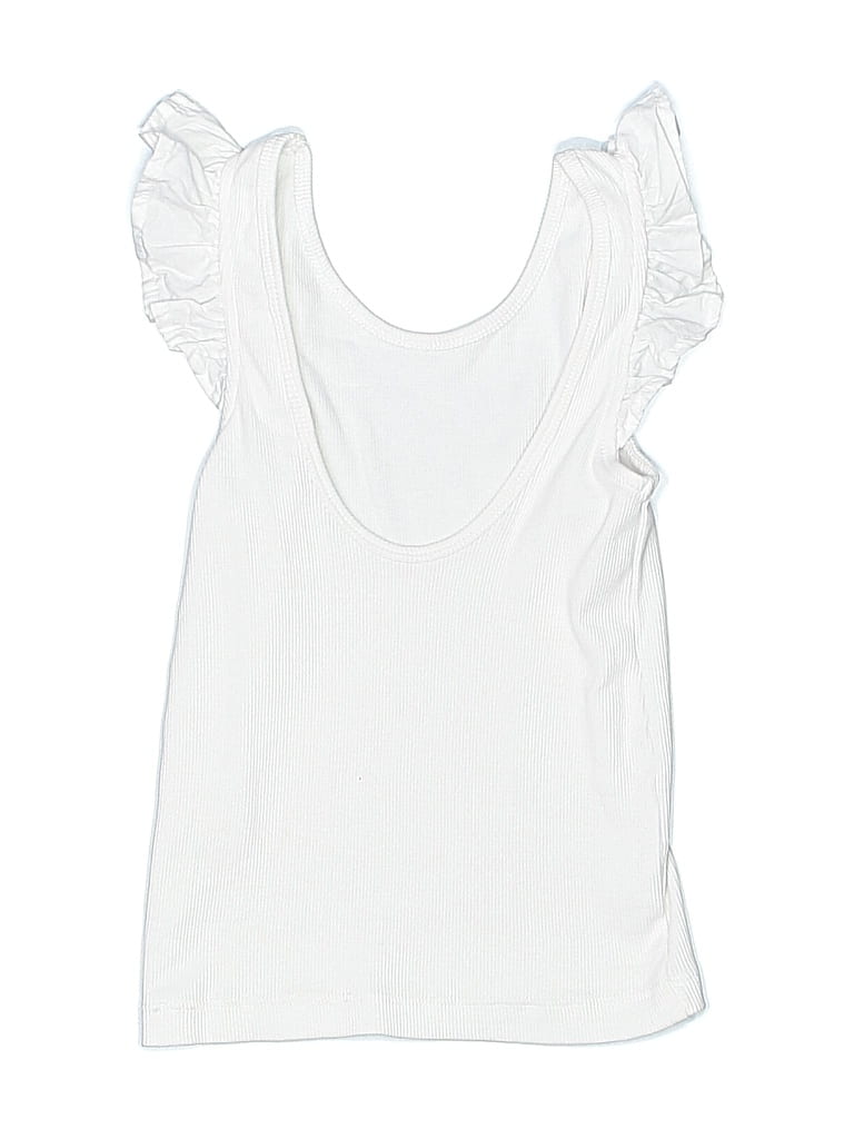 Click to view more detailed imagery on our partner's website Pre-owned Molo Kids' Sleeveless T-shirt In White