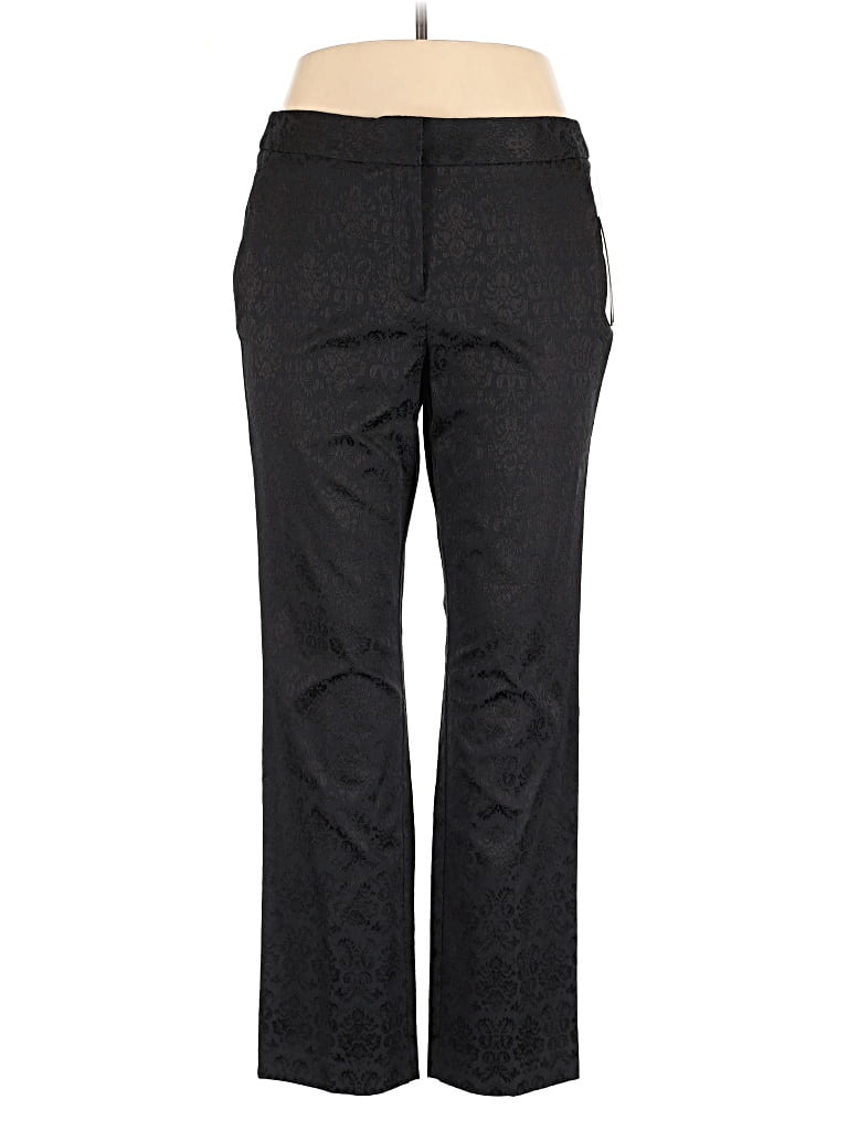 Pre-owned Dana Buchman Dress Pants In Black