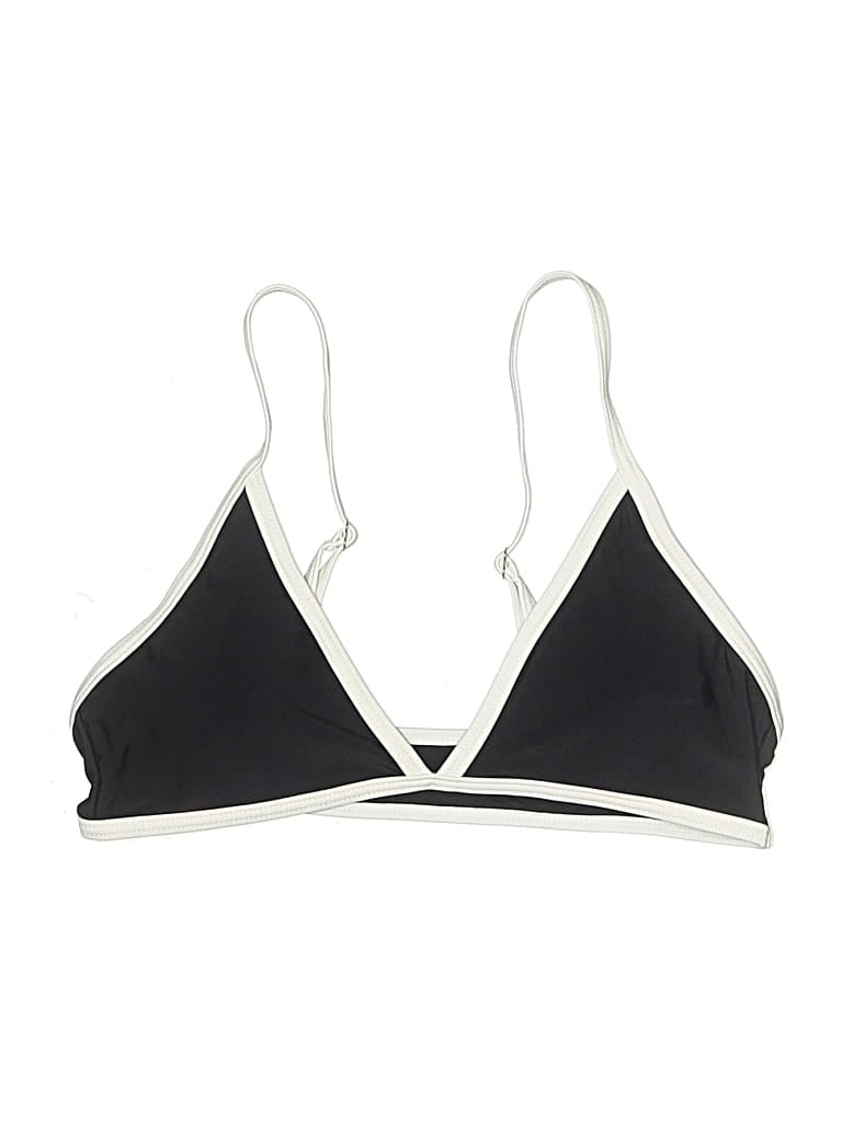 Pre-owned Unbranded Swimsuit Top Black Swimwear