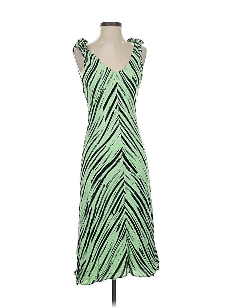 Pre-owned Proenza Schouler White Label Cocktail Dress In Green