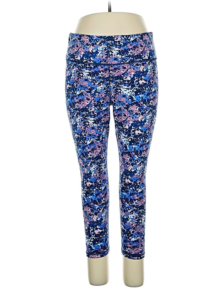 Pre-owned Gap Fit Active Pants In Blue