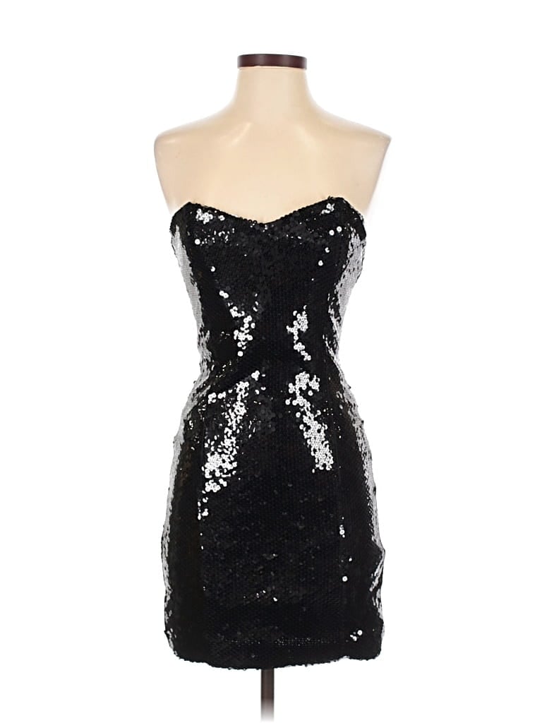 Pre-owned Alice And Olivia Alice + Olivia Cocktail Dress In Black