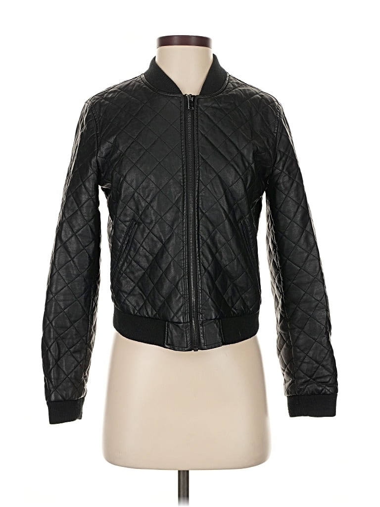 Pre-owned Aqua Jacket In Black