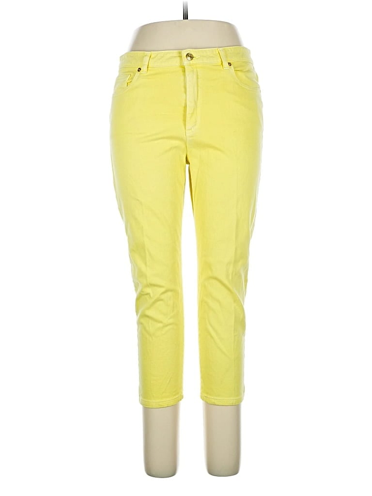MICHAEL MICHAEL KORS Pre-owned Casual Pants In Yellow