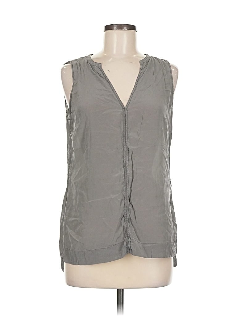 Pre-owned Banana Republic Factory Store Sleeveless Blouse In Gray