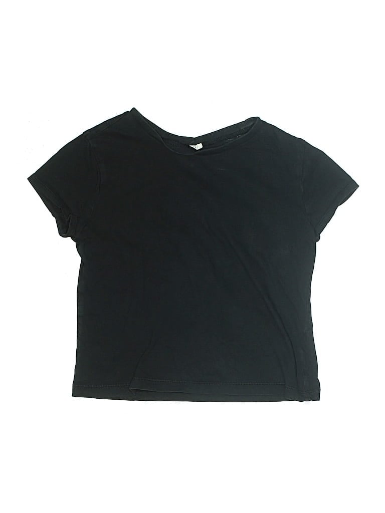 Pre-owned Crewcuts Kids' Short Sleeve T-shirt In Black