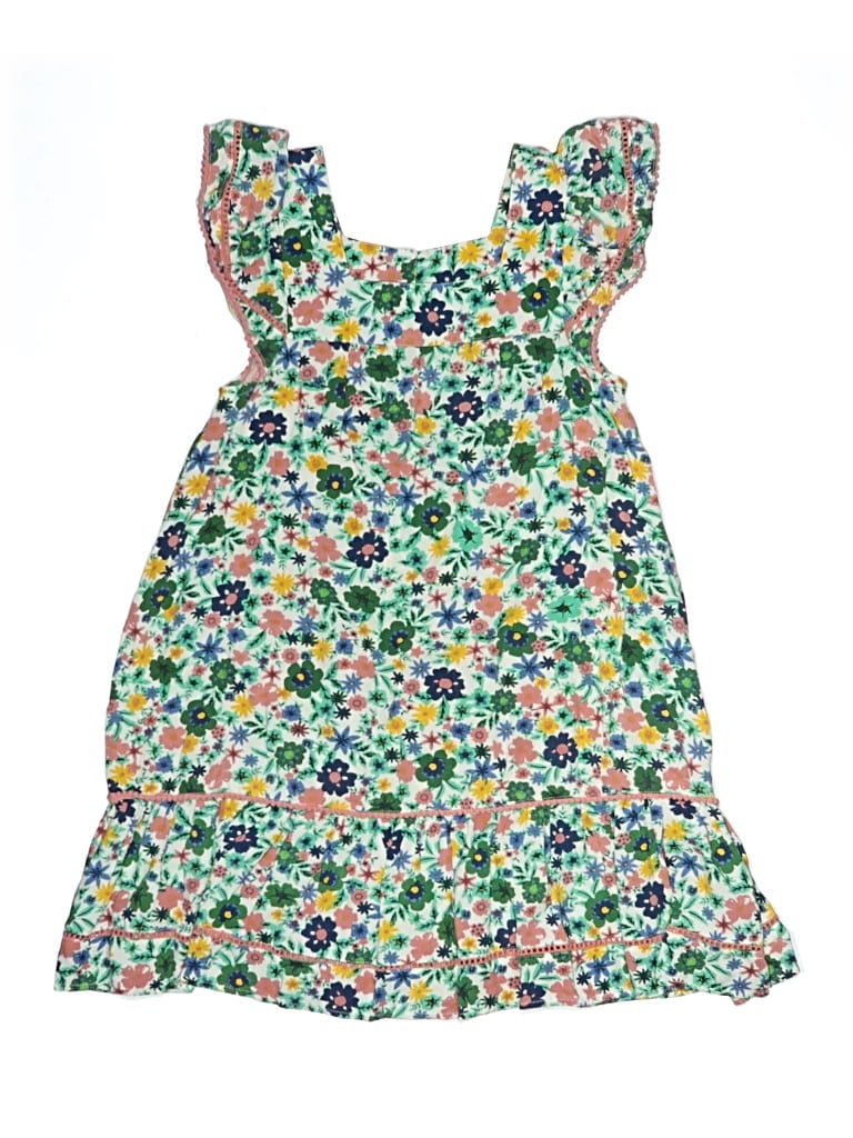 Pre-owned Japna Kids' Dress In Green