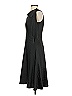 Ann Taylor 100% Polyester Solid Black Cocktail Dress Size 2 - photo 5