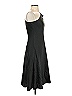 Ann Taylor 100% Polyester Solid Black Cocktail Dress Size 2 - photo 4