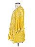 Esley 100% Rayon Yellow 3/4 Sleeve Blouse Size S - photo 5