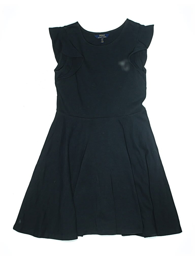 Pre-owned Polo By Ralph Lauren Kids' Dress In Black
