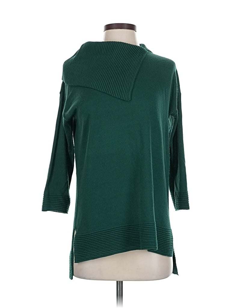 Pre-owned Cato 3/4 Sleeve T-shirt In Green