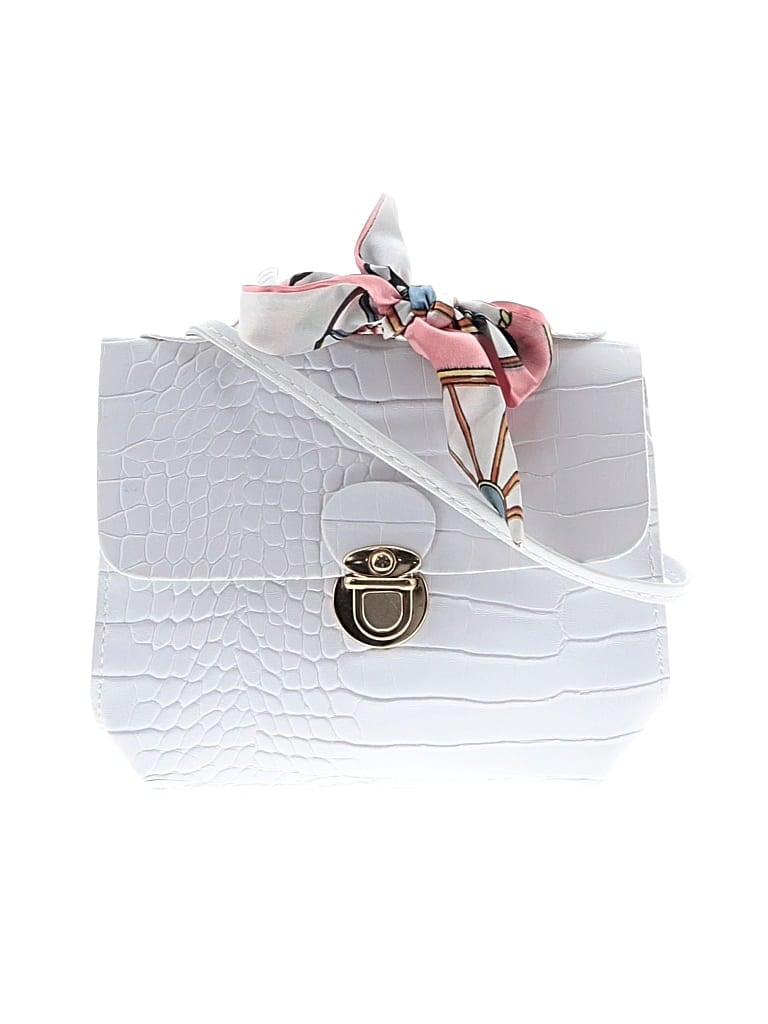 Pre-owned Unbranded Crossbody Bag In White