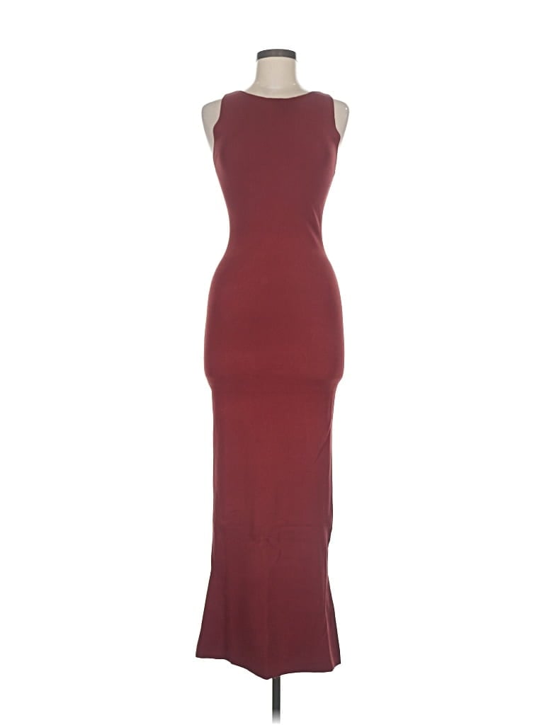 Pre-owned Weworewhat Cocktail Dress In Burgundy