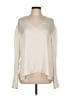 Joie 100% Polyester Ivory Long Sleeve Blouse Size L - photo 1