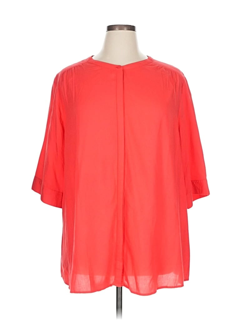 Pre-owned Unbranded Short Sleeve T-shirt In Red