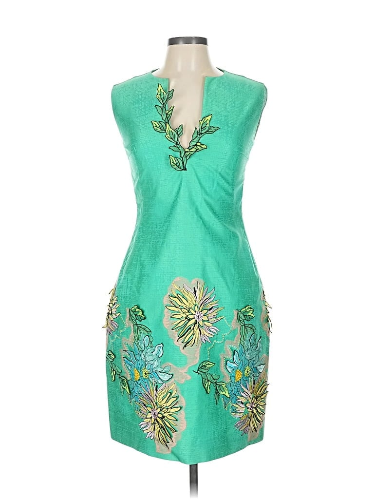 Click to view more detailed imagery on our partner's website Pre-owned Blumarine Cocktail Dress In Green