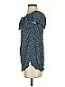 Bailey 44 Blue Short Sleeve Blouse Size XS (petite) - photo 5