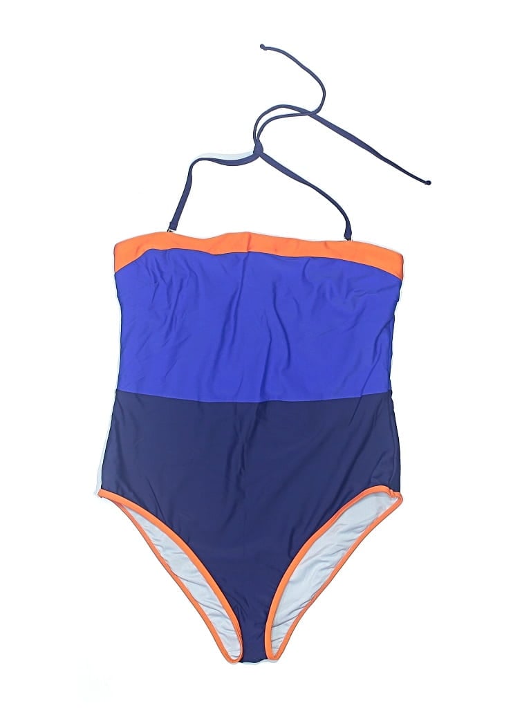 Click to view more detailed imagery on our partner's website Pre-owned Cupshe One Piece Swimsuit In Blue