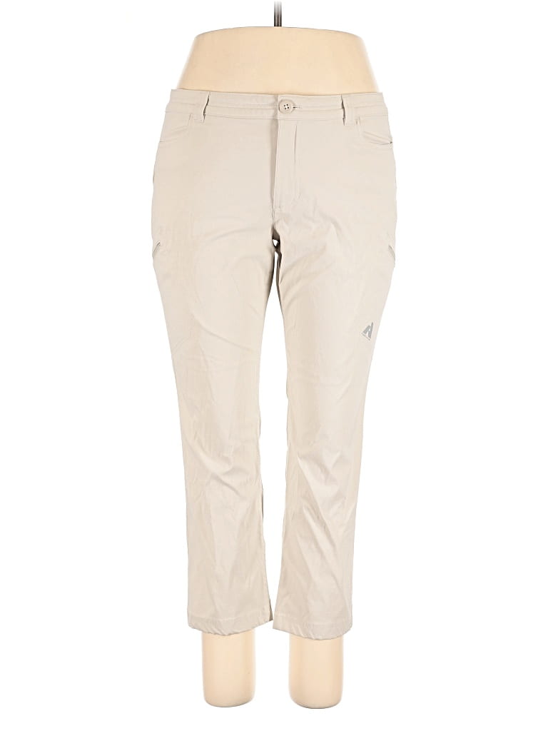 Pre-owned Eddie Bauer Khaki Pant In Brown