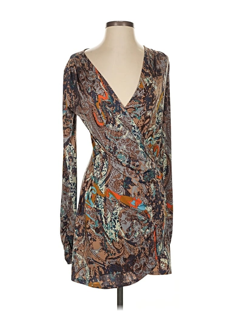 S-TWELVE Pre-owned Cocktail Dress In Brown