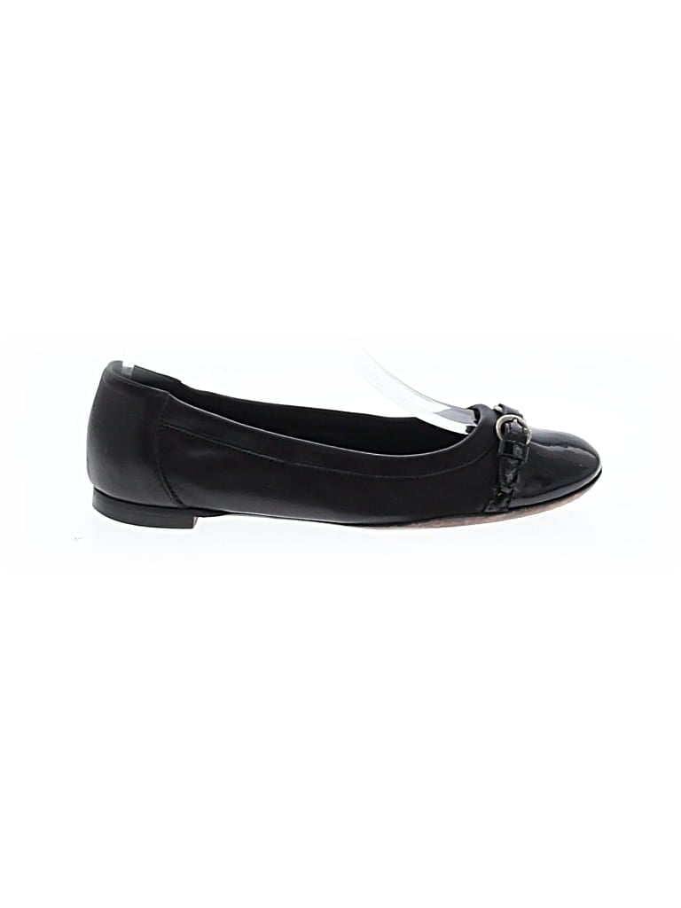 Pre-owned Agl Attilio Giusti Leombruni Flats In Black