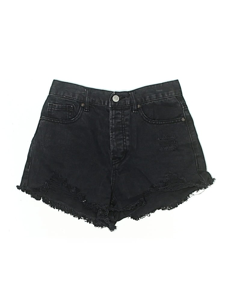 Pre-owned Pacsun Denim Shorts In Black