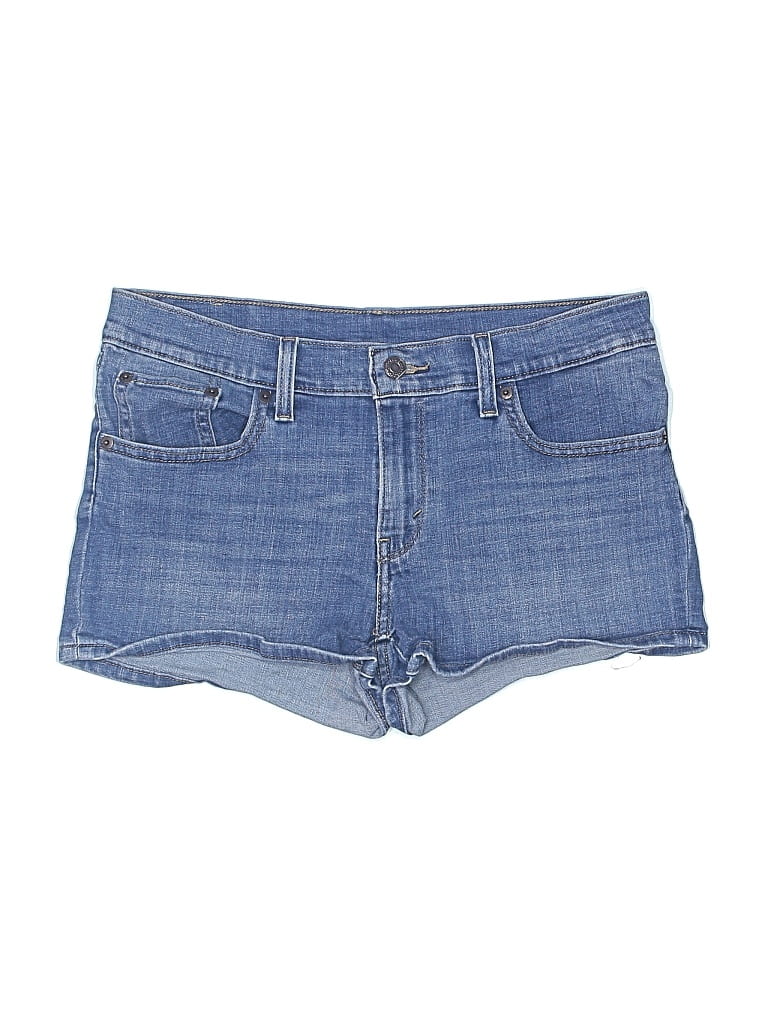 Click to view more detailed imagery on our partner's website Pre-owned Levi's Denim Shorts In Blue