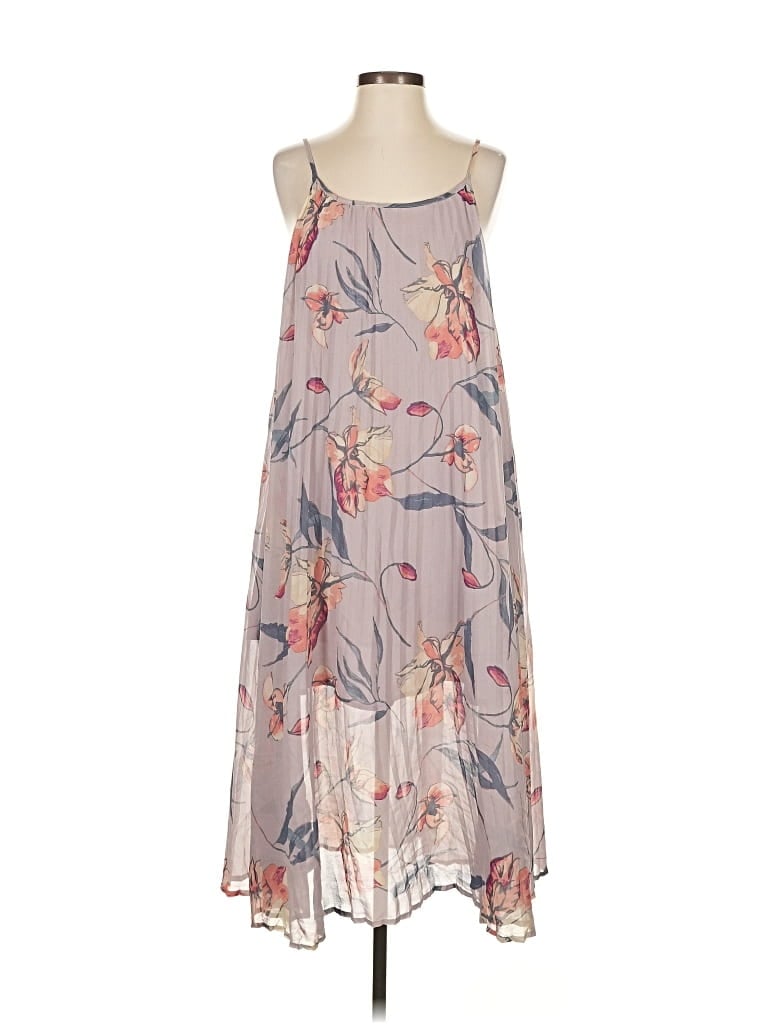 Pre-owned A New Day Casual Dress In Gray