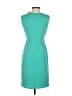 Ann Taylor Solid Teal Casual Dress Size 2 - photo 2