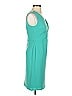 Ann Taylor Solid Teal Casual Dress Size 2 - photo 4