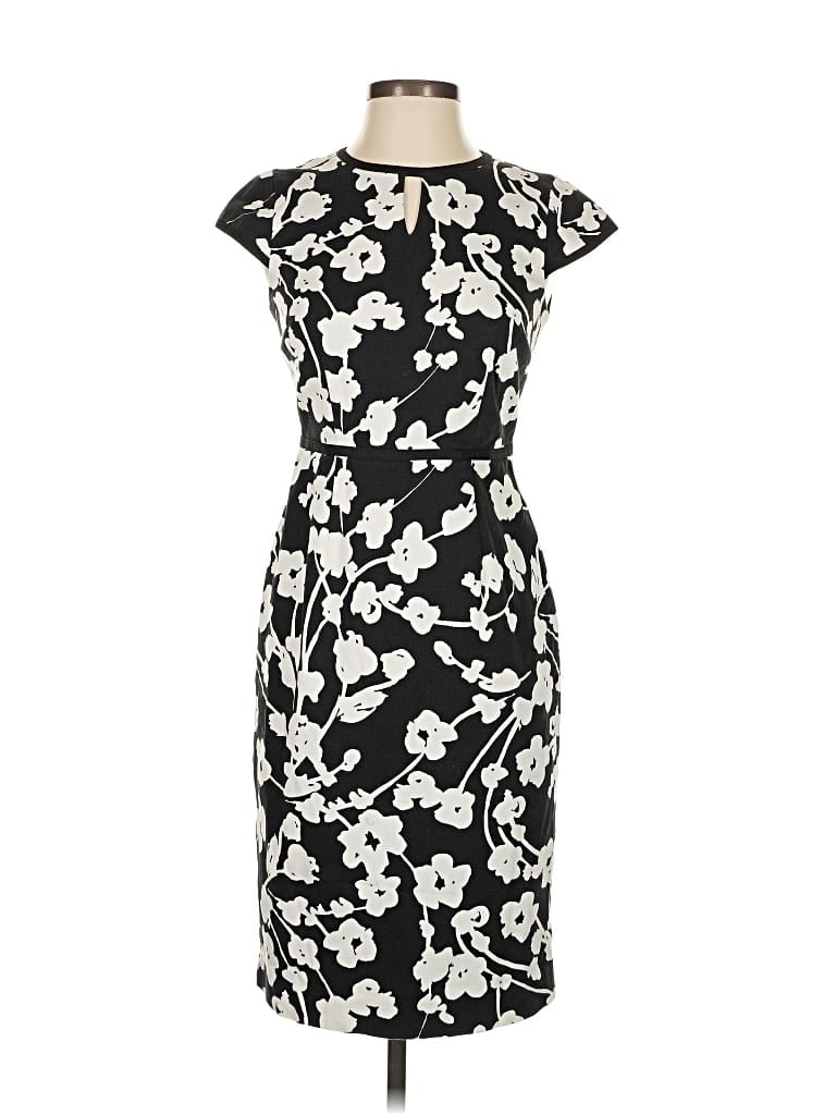 Pre-owned Hobbs London Cocktail Dress In Black
