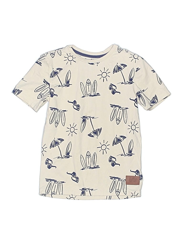 Pre-owned Tommy Bahama Kids' Short Sleeve T-shirt In White