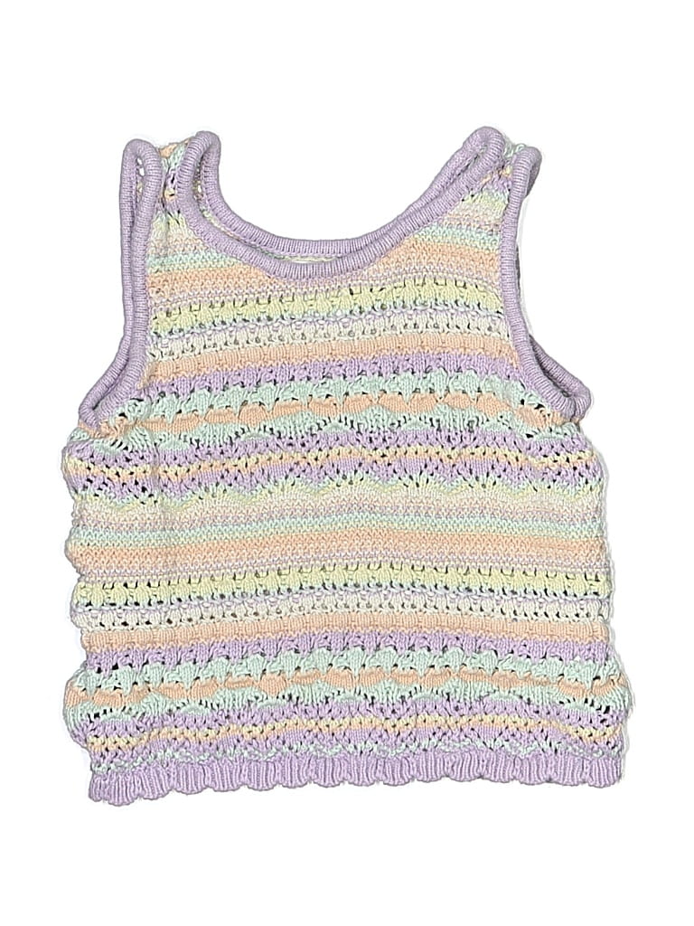 Pre-owned Zara Kids' Sweater Vest In Purple