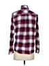 Pendleton Plaid Red Burgundy Long Sleeve Button-Down Shirt Size S - photo 2