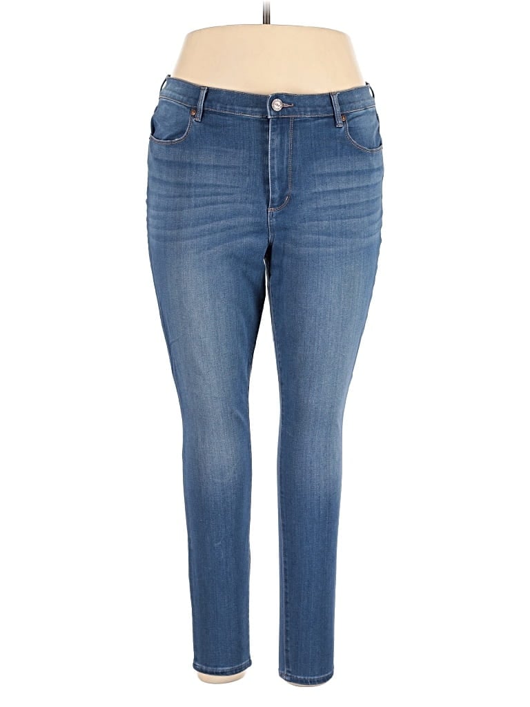 Pre-owned Ann Taylor Loft Outlet Jeans In Blue