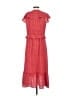 Max Studio Polka Dots Red Casual Dress Size XS (estimated) - photo 2