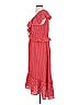 Max Studio Polka Dots Red Casual Dress Size XS (estimated) - photo 5