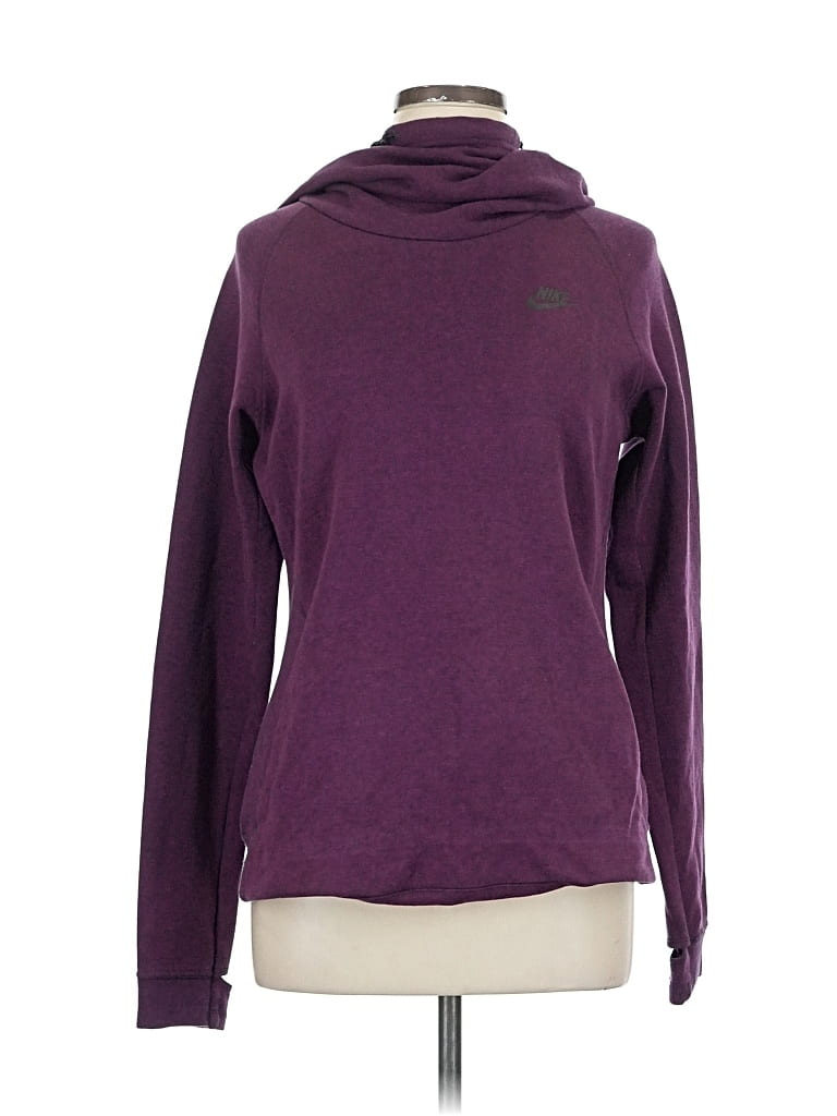 Pre-owned Nike Pullover Hoodie In Purple